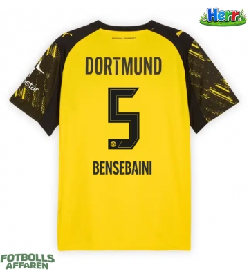 Borussia Dortmund Ramy Bensebaini #5 Hemmatröja 2025-26 Kortärmad